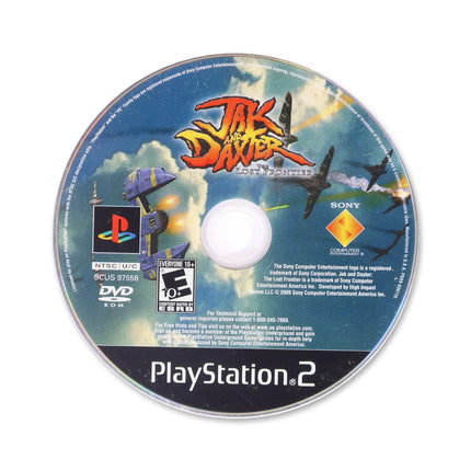 Jak and Daxter: The Lost Frontier for Sony PlayStation 2 - Disc front with label - Game only.
