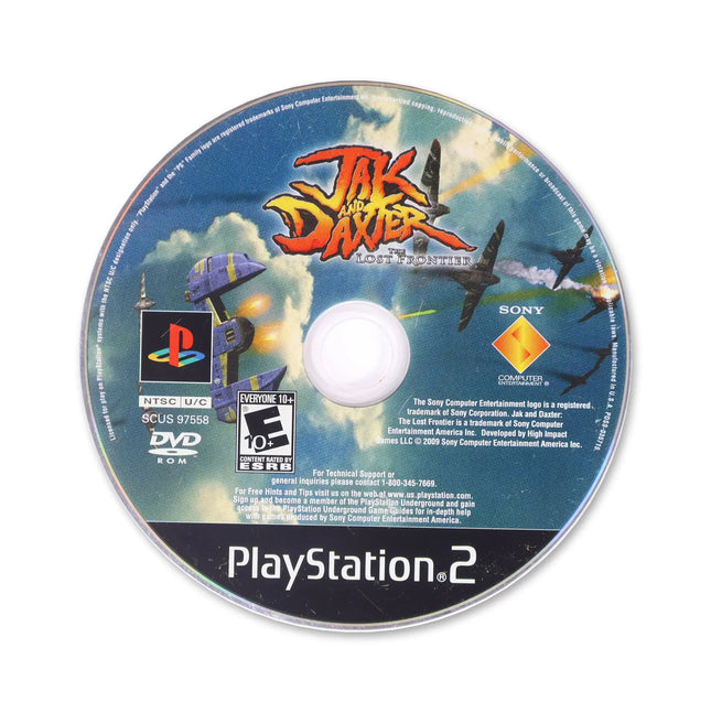 Jak and Daxter: The Lost Frontier for Sony PlayStation 2 - Disc front with label - Game only.