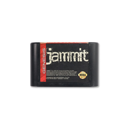 Jammit for Sega Genesis - Cartridge front with label - Game only.