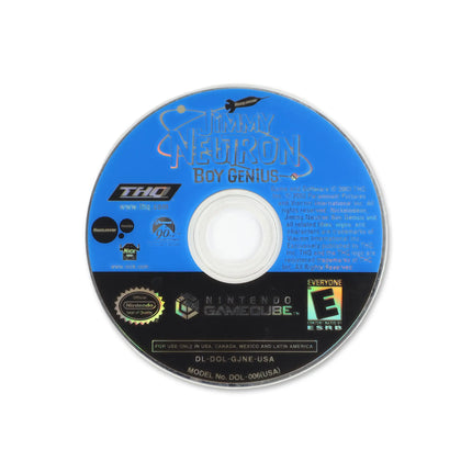 Jimmy Neutron Boy Genius for Nintendo GameCube - Disc front with label - Game only.