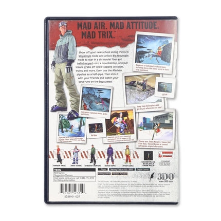 Jonny Moseley Mad Trix for Sony PlayStation 2 - Case back cover - Product gallery.
