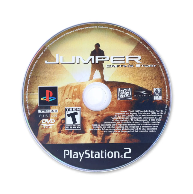 Jumper for Sony PlayStation 2 - Disc front with label - Game only.