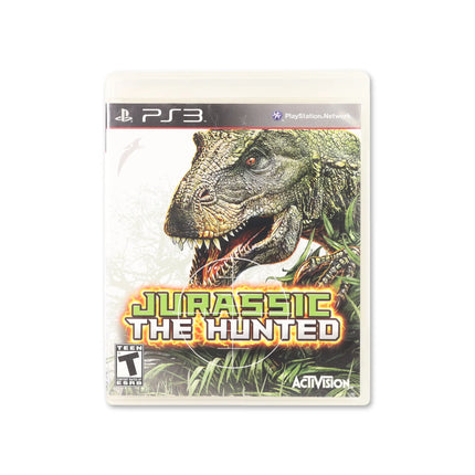 Jurassic: The Hunted for PlayStation 3 - Box front - Complete in box or box and game.