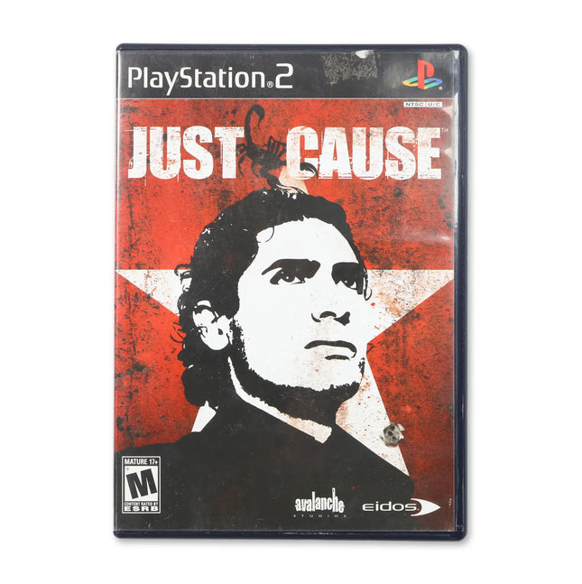 Just Cause for Sony PlayStation 2 - Case front cover - Complete in box or case and game.