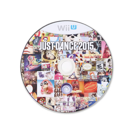 Just Dance 2015 for Wii U - Cartridge front with label - Game only.