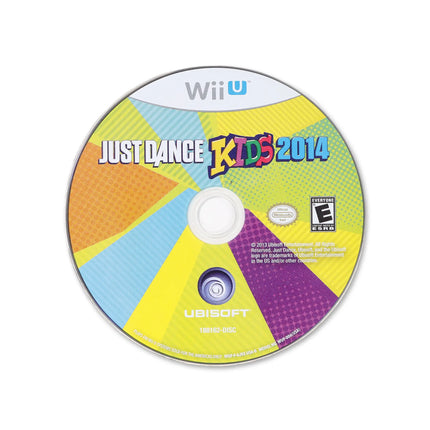 Just Dance Kids 2014 for Wii U - Cartridge front with label - Game only.