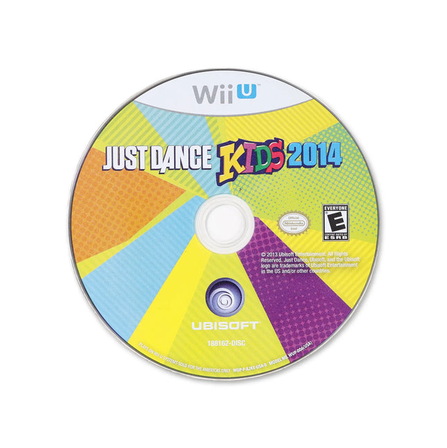 Just Dance Kids 2014 for Wii U - Cartridge front with label - Game only.