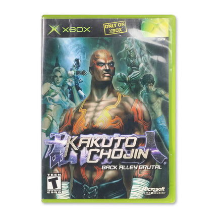 Kakuto Chojin for Microsoft Xbox - Case front cover - Complete in box or case and game.