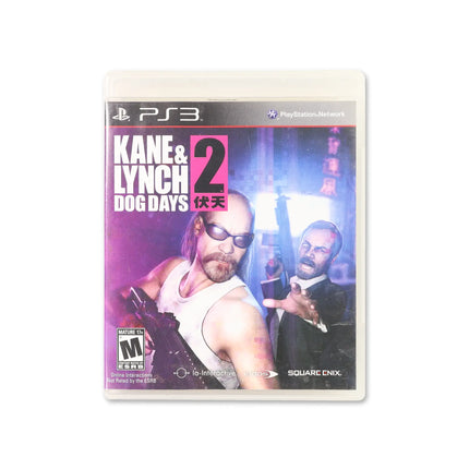 Kane & Lynch 2: Dog Days for PlayStation 3 - Box front - Complete in box or box and game.