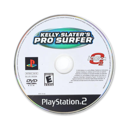 Kelly Slater's Pro Surfer for Sony PlayStation 2 - Disc front with label - Game only.