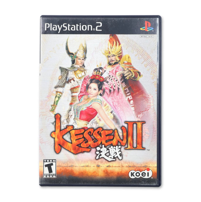 Kessen 2 for Sony PlayStation 2 - Case front cover - Complete in box or case and game.