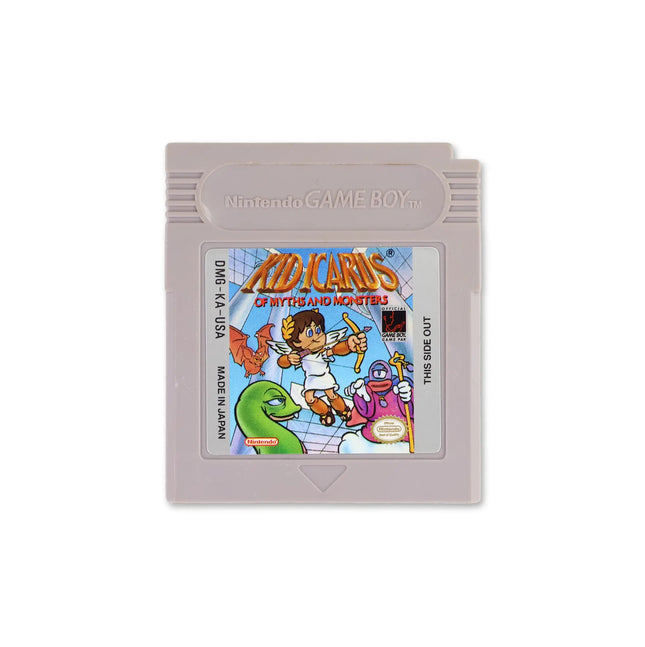 Kid Icarus Of Myths and Monsters-GB-Cartridge-Front