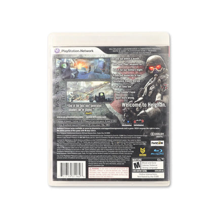 Killzone 2 for PlayStation 3 - Box back - Product gallery.