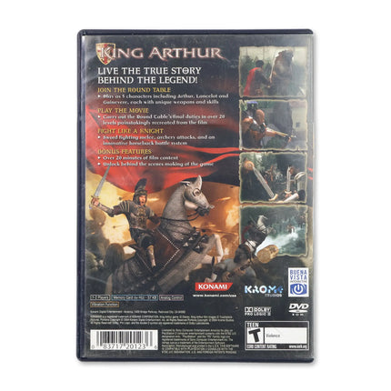 King Arthur for Sony PlayStation 2 - Case back cover - Product gallery.