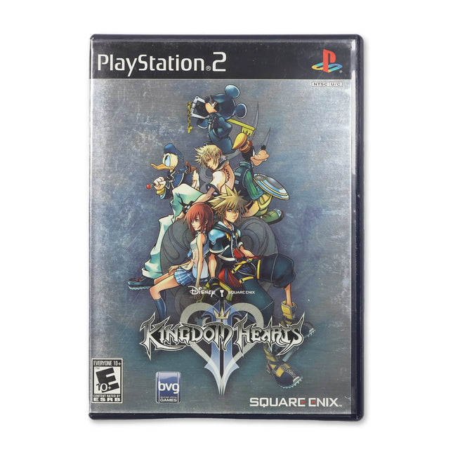 Kingdom Hearts 2 for Sony PlayStation 2 - Case front cover - Complete in box or case and game.