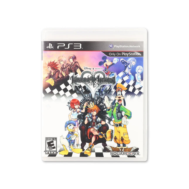 Kingdom Hearts HD 1.5 Remix for PlayStation 3 - Box front - Complete in box or box and game.