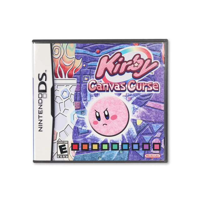Kirby Canvas Curse for Nintendo DS - Box front - Complete in box or box and game.