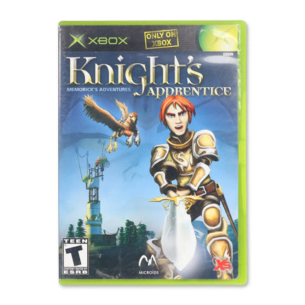 Knight's Apprentice Memorick's Adventures for Microsoft Xbox - Case front cover - Complete in box or case and game.