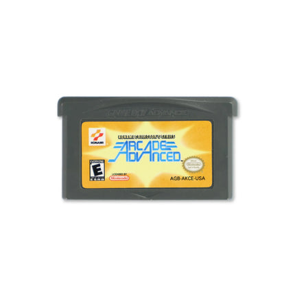 Konami Collector's Series Arcade Advanced for Nintendo Game Boy Advance - Cartridge front with label - Game only.