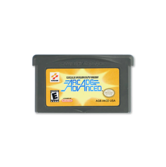 Konami Collector's Series Arcade Advanced for Nintendo Game Boy Advance - Cartridge front with label - Game only.