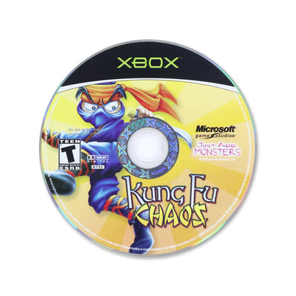 Kung Fu Chaos for Microsoft Xbox - Disc front with label - Game only.