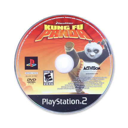 Kung Fu Panda for Sony PlayStation 2 - Disc front with label - Game only.