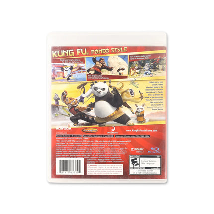 Kung Fu Panda for PlayStation 3 - Box back - Product gallery.