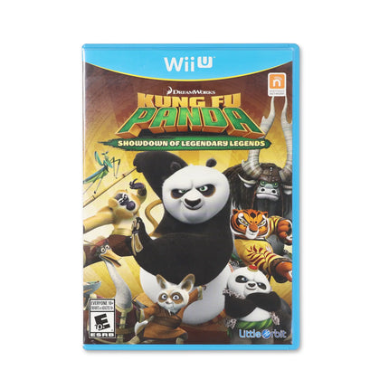 Kung Fu Panda Showdown of the Legendary Legends for Wii U - Box front - Complete in box or box and game.