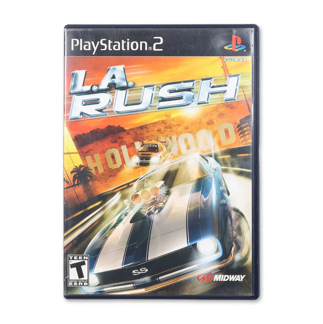 LA Rush for Sony PlayStation 2 - Case front cover - Complete in box or case and game.