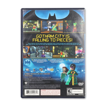 LEGO Batman The Videogame for Sony PlayStation 2 - Case back cover - Product gallery.