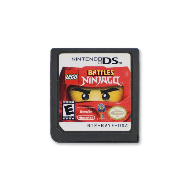 LEGO Battles: Ninjago for Nintendo DS - Cartridge front with label - Game only.