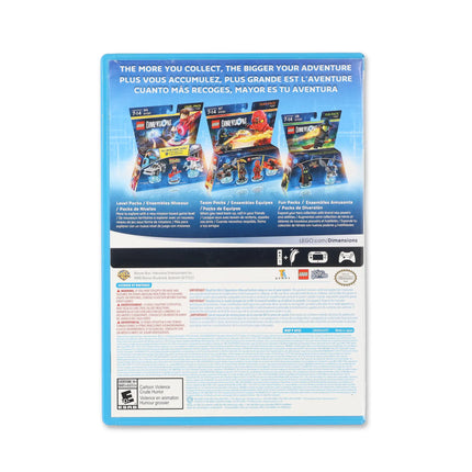 LEGO Dimensions for Wii U - Box back - Product gallery.