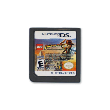 LEGO Indiana Jones 2: The Adventure Continues for Nintendo DS - Cartridge front with label - Game only.