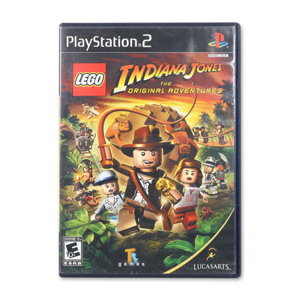 LEGO Indiana Jones The Original Adventures for Sony PlayStation 2 - Case front cover - Complete in box or case and game.