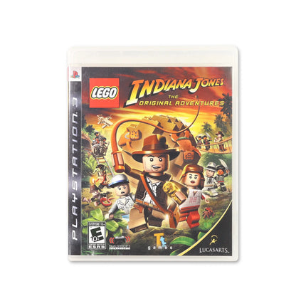 LEGO Indiana Jones The Original Adventures for PlayStation 3 - Box front - Complete in box or box and game.