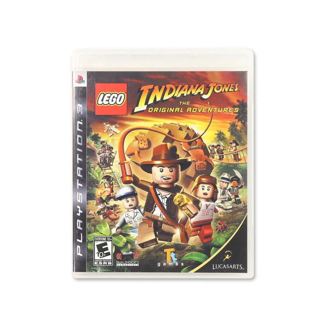 LEGO Indiana Jones The Original Adventures for PlayStation 3 - Box front - Complete in box or box and game.