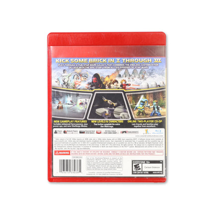 LEGO Star Wars Complete Saga [Greatest Hits] for PlayStation 3 - Box back - Product gallery.