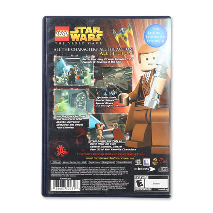 LEGO Star Wars [Greatest Hits] for Sony PlayStation 2 - Case back cover - Product gallery.