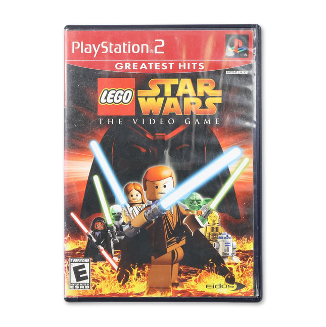 LEGO Star Wars [Greatest Hits] for Sony PlayStation 2 - Case front cover - Complete in box or case and game.