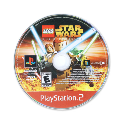 LEGO Star Wars [Greatest Hits] for Sony PlayStation 2 - Disc front with label - Game only.