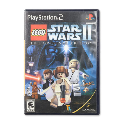 LEGO Star Wars II Original Trilogy for Sony PlayStation 2 - Case front cover - Complete in box or case and game.