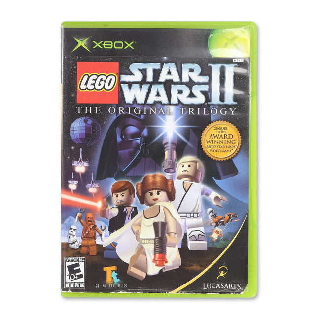LEGO Star Wars II Original Trilogy for Microsoft Xbox - Case front cover - Complete in box or case and game.