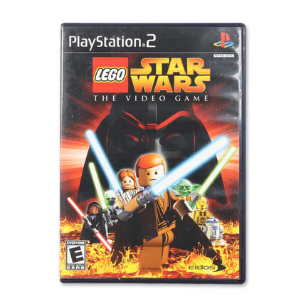 LEGO Star Wars for Sony PlayStation 2 - Case front cover - Complete in box or case and game.