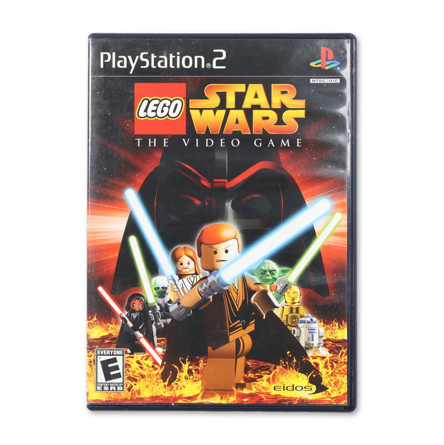 LEGO Star Wars for Sony PlayStation 2 - Case front cover - Complete in box or case and game.