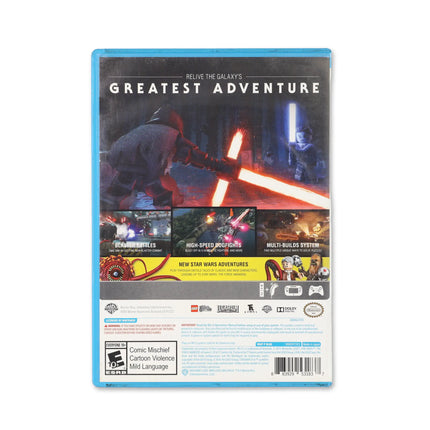 LEGO Star Wars The Force Awakens for Wii U - Box back - Product gallery.