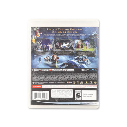 LEGO The Hobbit for PlayStation 3 - Box back - Product gallery.