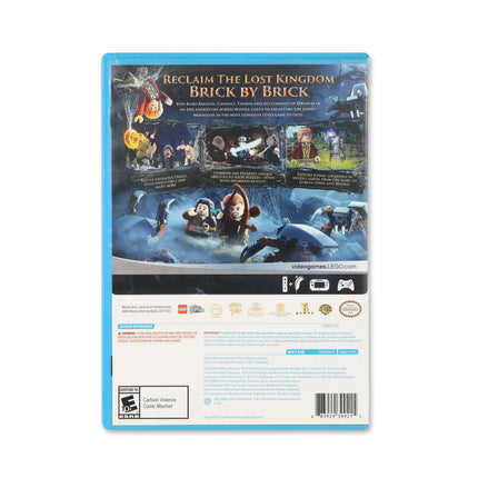 LEGO The Hobbit for Wii U - Box back - Product gallery.