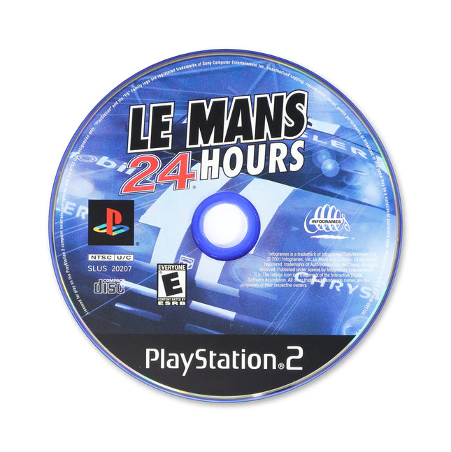 Le Mans 24 Hours for Sony PlayStation 2 - Disc front with label - Game only.