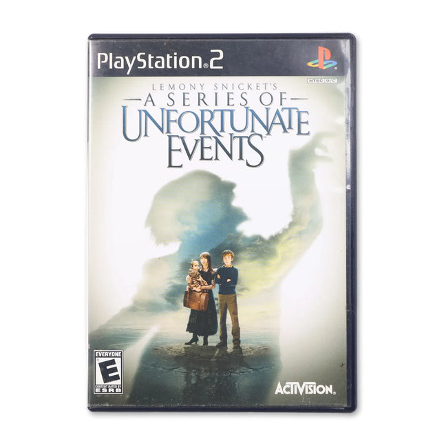 Lemony Snicket's A Series of Unfortunate Events for Sony PlayStation 2 - Case front cover - Complete in box or case and game.