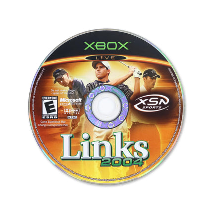 Links 2004 for Microsoft Xbox - Disc front with label - Game only.